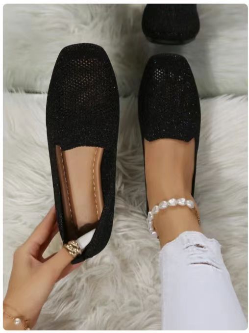 Chaussures plates de sport à bout rond d'été pour femmes