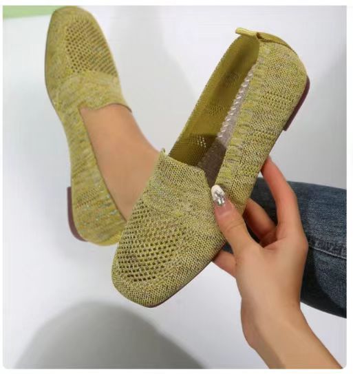 Chaussures plates de sport à bout rond d'été pour femmes