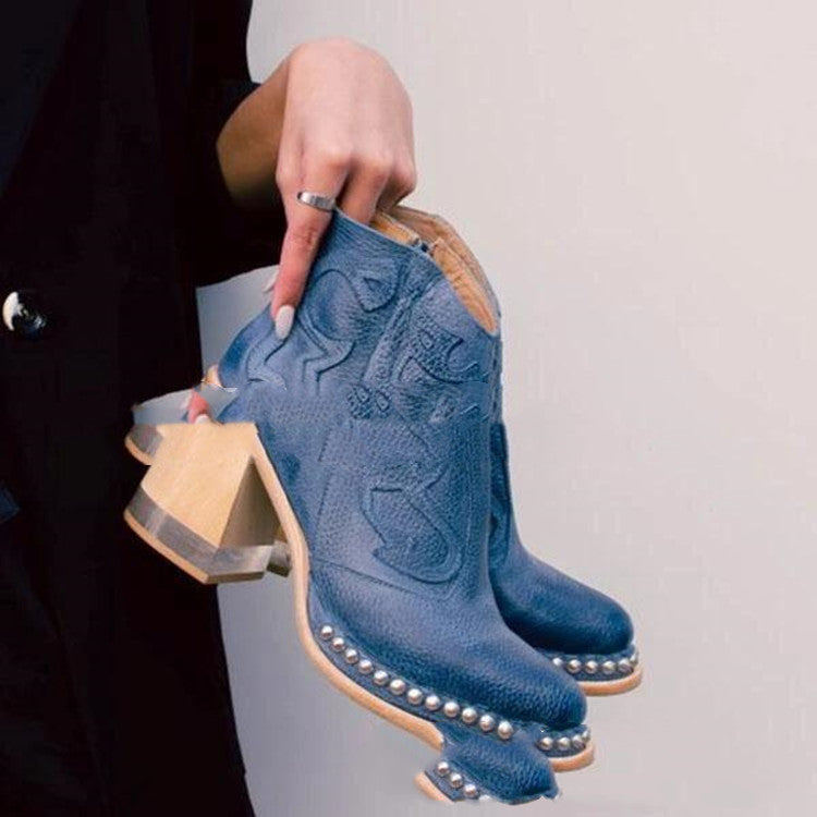 Bottes automne style européen et américain